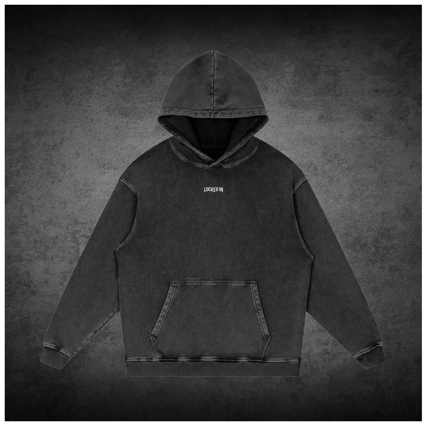 "Locked In" Heavyweight Hoodie – Day One Founder Exclusive