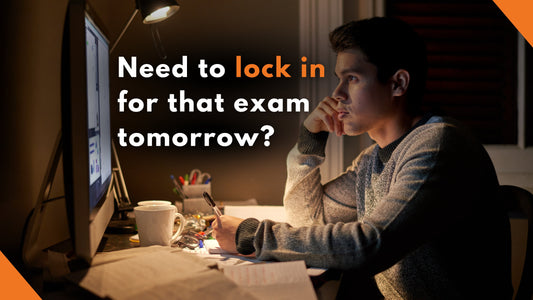 Nootropic energy pouch designed to improve focus during late-night study sessions for students