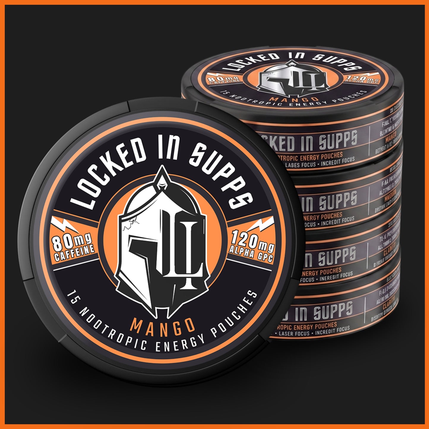 Locked In Focus Pouches - 5 Pack (Buy 4 Get 1 Free)