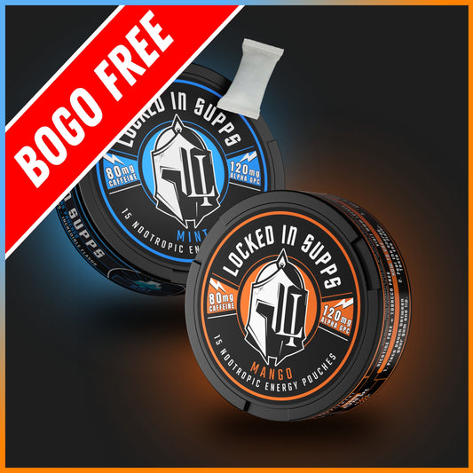 Locked In Focus Pouches – Nootropic Energy (Mint or Mango)