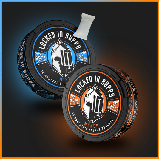 Locked In Focus Pouches – Nootropic Energy (Mint or Mango)